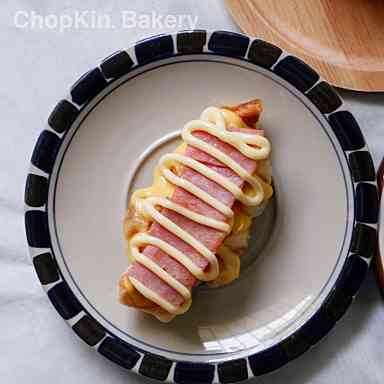 ham cheese croffle (แฮมชีส)