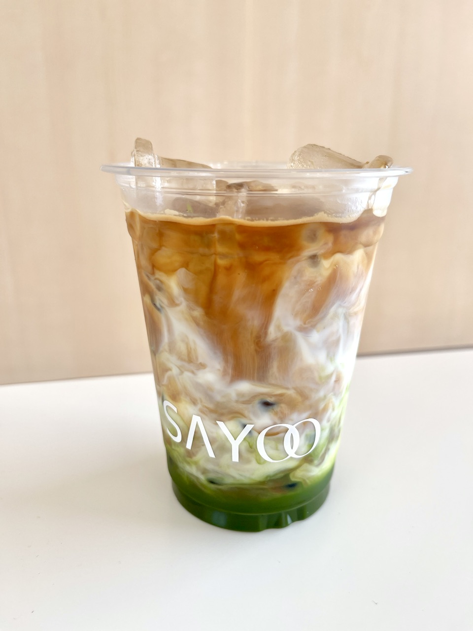 Espresso Green Tea Latte กาแฟผสมชาเขียว