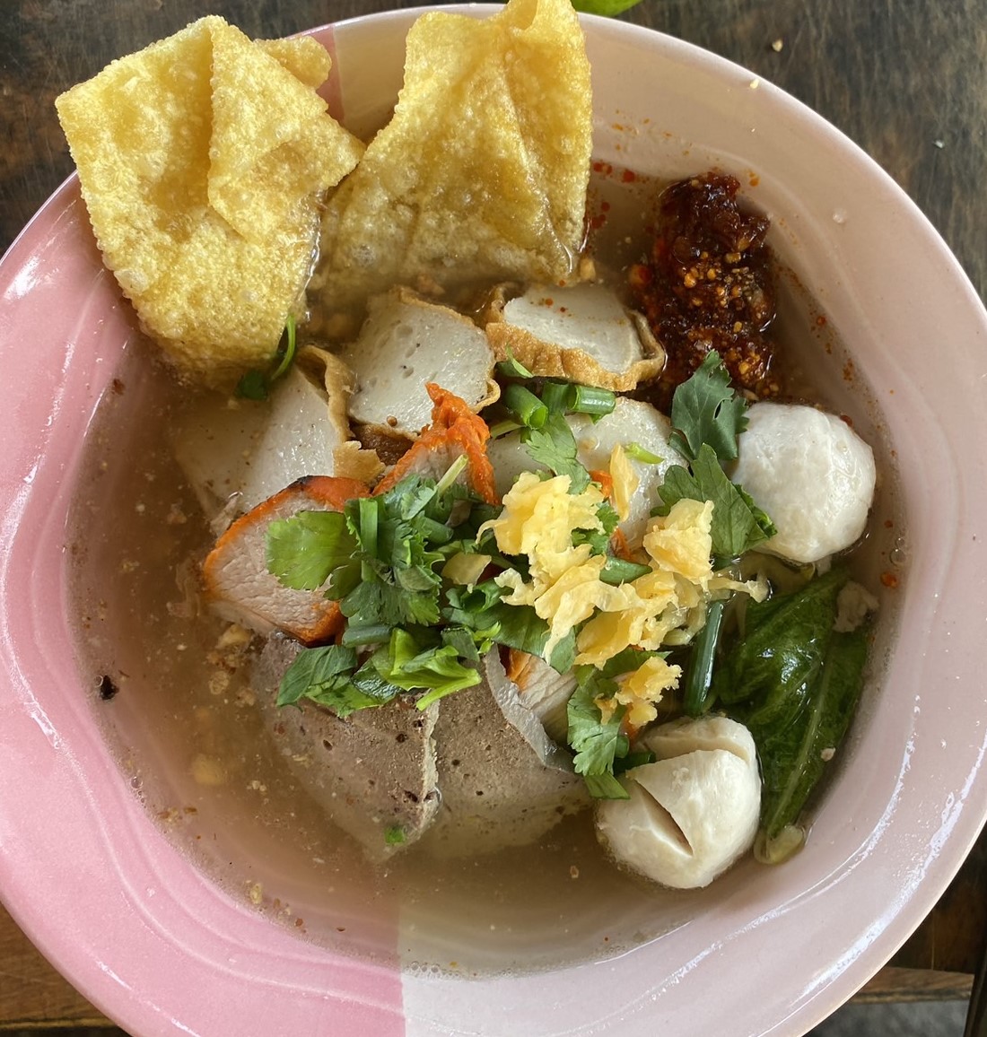ก๋วยเตี๋ยวหมูน้ำใส