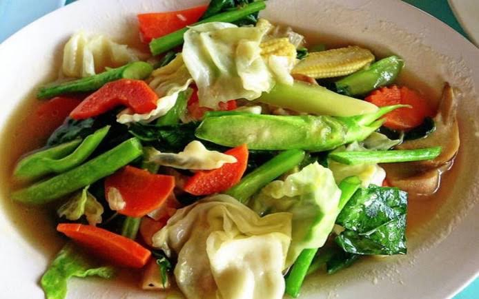 ผัดผักรวม (กับข้าว)