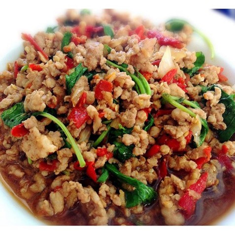 ผัดกะเพรา (กับข้าว)