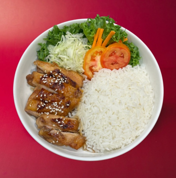 ข้าวไก่ย่างเทอริยากิ
