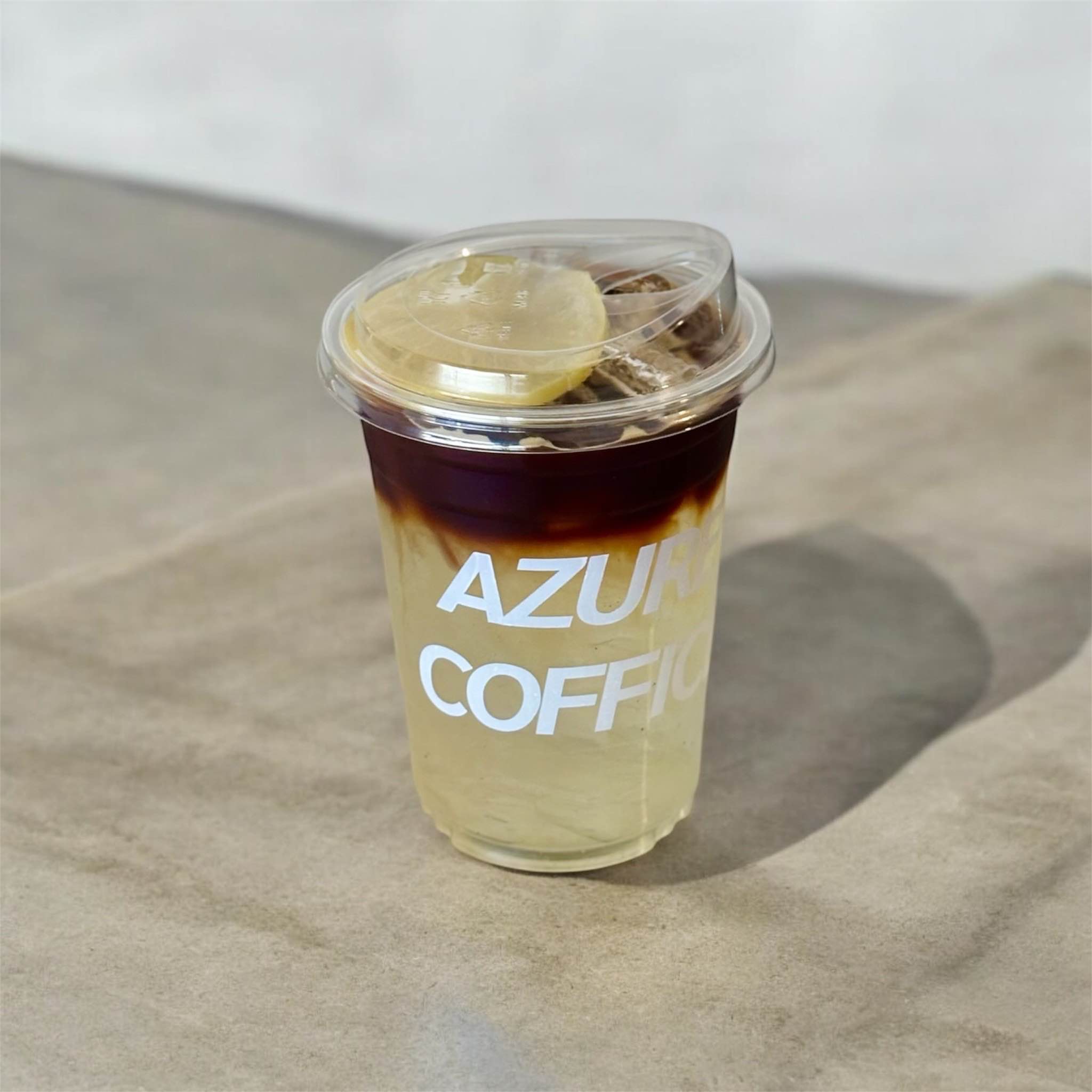 Iced Black Honey Lemon