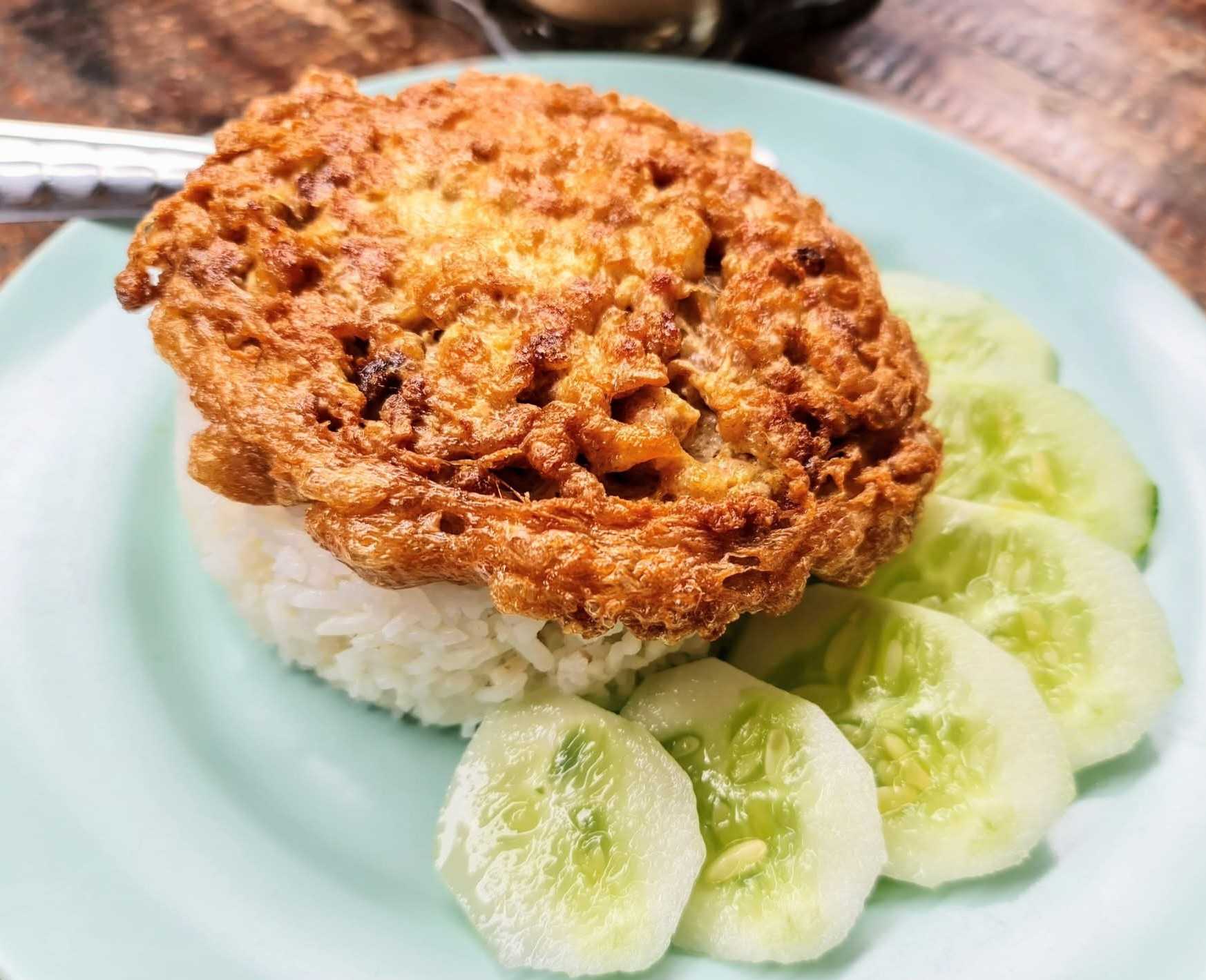 ข้าวไข่เจียวหมูสับ